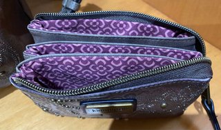 Bolso Kimmidoll Marrón con tonos dorados