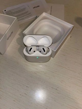 AirPods 4 (2024) Apple Bianche