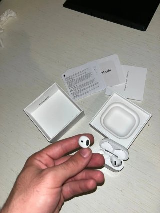 AirPods 4 (2024) Apple Bianche