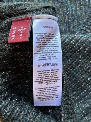 Jersey Comptoir des Cotonniers negro lurex
