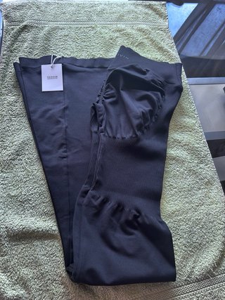 Mallas acampanadas Thrivin Negro Talla L