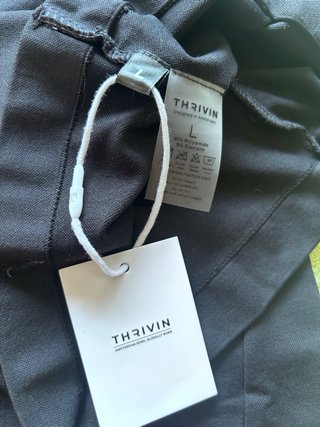 Mallas acampanadas Thrivin Negro Talla L
