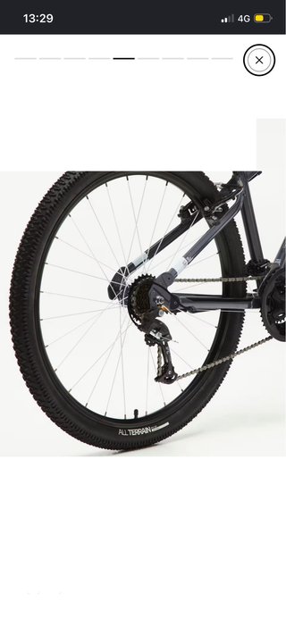 Bicicleta RockRider Gris - Casi Nueva