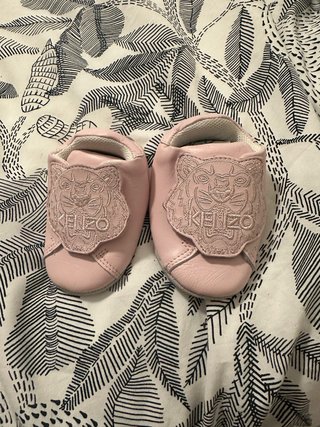 Patucos Kenzo Rosa Bebé