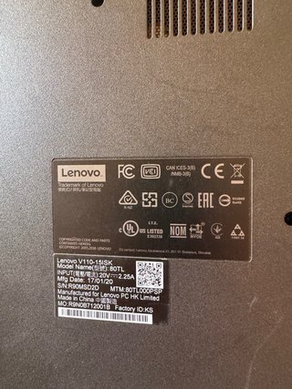 Portátil Lenovo V110 Chrome OS
