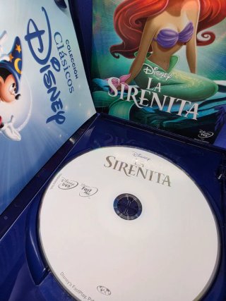 DVD Disney La Sirenita Clásicos