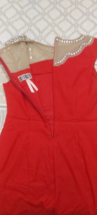 Vestido Rojo Lipsy London T38 Coctel /Oficina