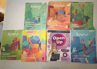 Libros sexto de primaria revuela Castilla y Leon