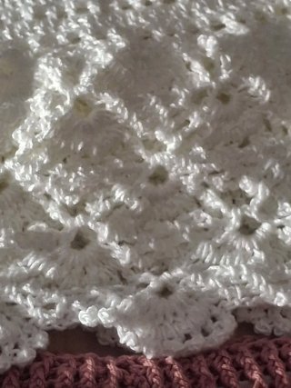 Vestido crochet hecho a mano Talla Única la talla