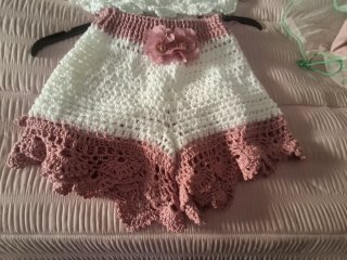 Vestido crochet hecho a mano Talla Única la talla