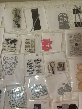 Troqueles y sellos scrapbooking multimarca