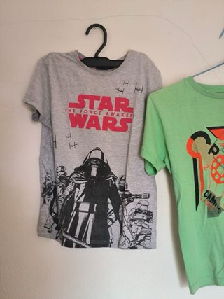 Lote 5 Camisetas Estampadas