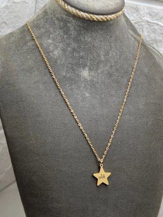 Colgante Estrella Los Simpson Beatles Chapado Oro