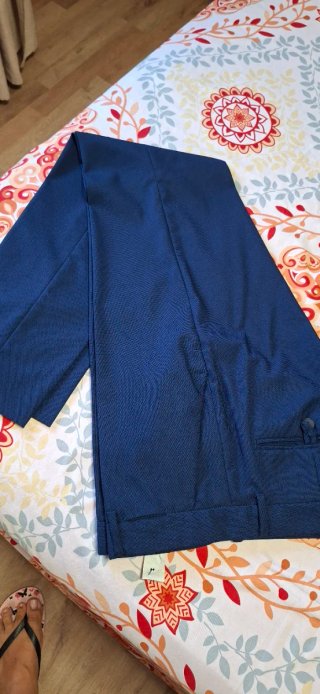 Traje Zara Man Azul