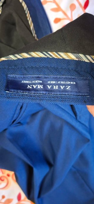 Traje Zara Man Azul
