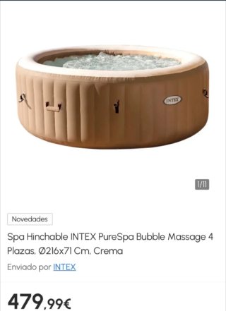 Jacuzzi Intex PureSpa SB-H20