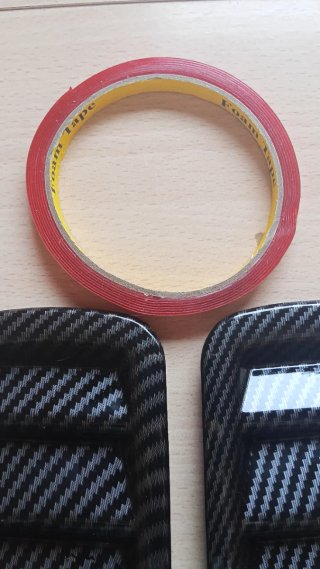 Tapas Faros Abarth 595 Carbono