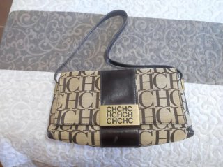 Bolso Adolfo Dominguez Negro/Marrón Piel