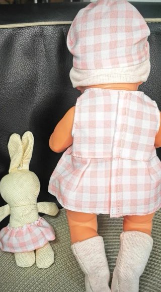 Pack Muñeca, Peluche y Bolso Transporte