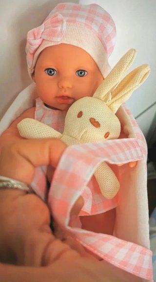 Pack Muñeca, Peluche y Bolso Transporte