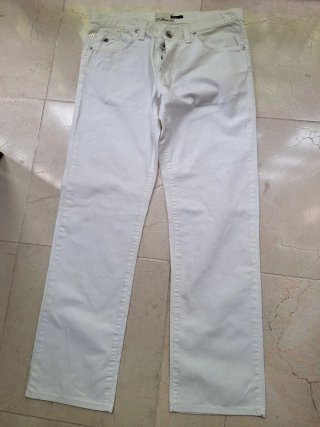 Pantalón vaquero blanco Energy