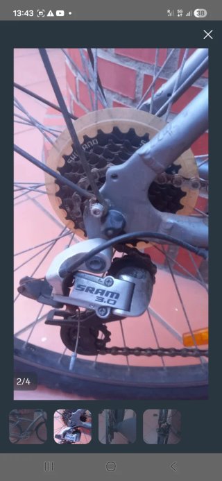 Bicicleta Paseo Gris