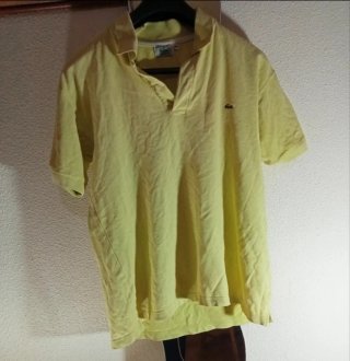 *Polo Lacoste Amarillo Hombre