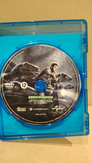 BLU-RAY 3D JURASSIC WORLD  +DVD + BLU-RAY