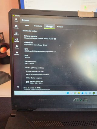ASUS TUF Gaming FX505DV RTX 2060 Ryzen 7