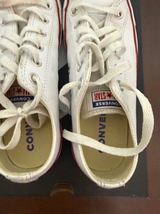 Converse Piel Blancas Talla 39