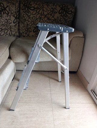 Escalera plegable 3 peldaños