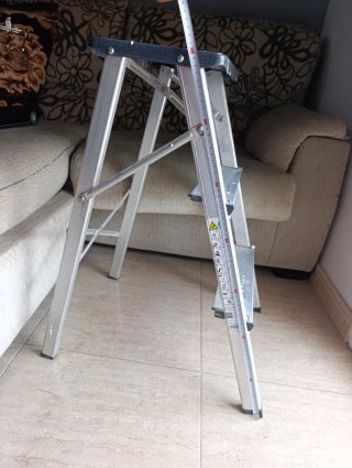 Escalera plegable 3 peldaños