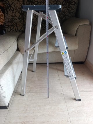 Escalera plegable 3 peldaños