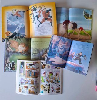 Lote 5 cuentos Disney. Bambi, Frozen, Libro Selva
