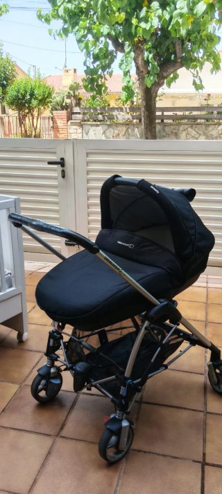 Pack Cuna Convertible + Carro Bebé