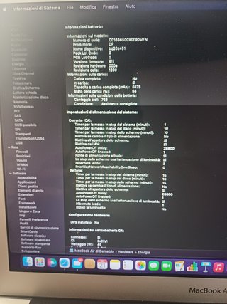MacBook Air 13" (Early 2015) - Intel Core i7 /8 GB