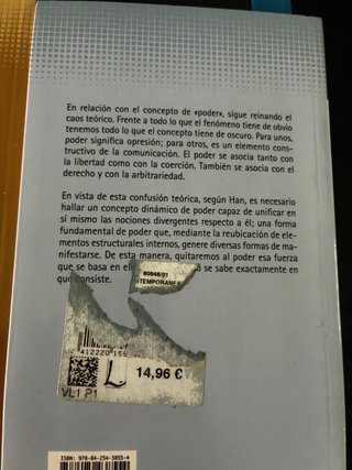 Pack 4 libros Byung-Chul Han