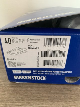 Birkenstock Gizeh nere 40