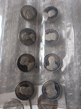 Monedas de Plata Fina Cuba Onzas