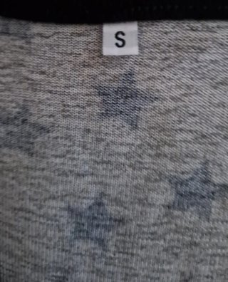 Vestito donna S stampa gufo stelle
