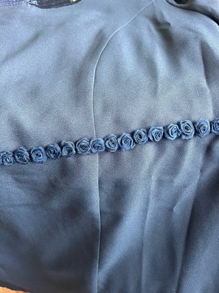 Conjunto chaqueta larga y vestido, traje señora