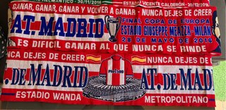 Bufanda Atlético de Madrid