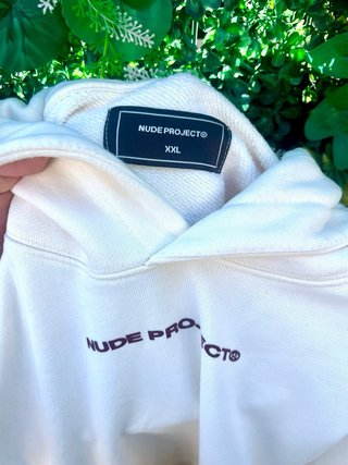 Sudadera Nude Project Beige Talla M