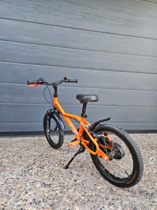 Bicicleta infantil 14 pulgadas naranja