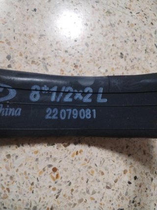 Ruedas y cámaras patinete eléctrico