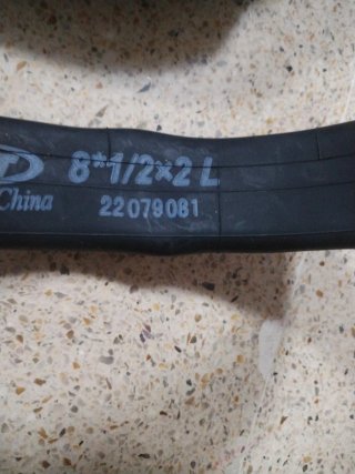 Ruedas y cámaras patinete eléctrico