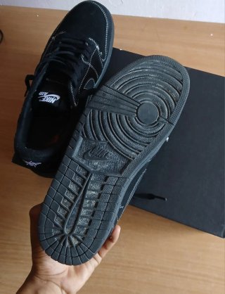 Nike Air Jordan 1 Low Travis Scott Negro