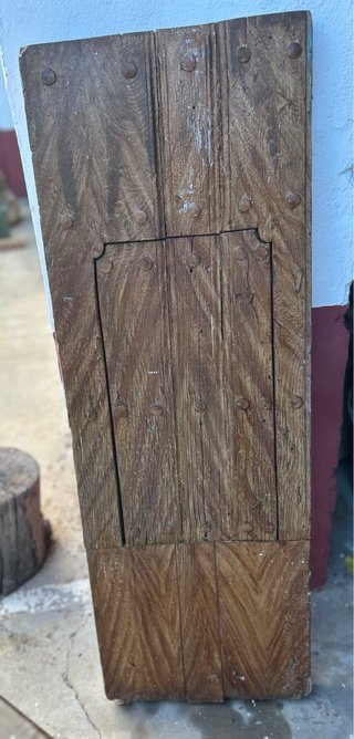 Portón Madera Decorativo Rústico