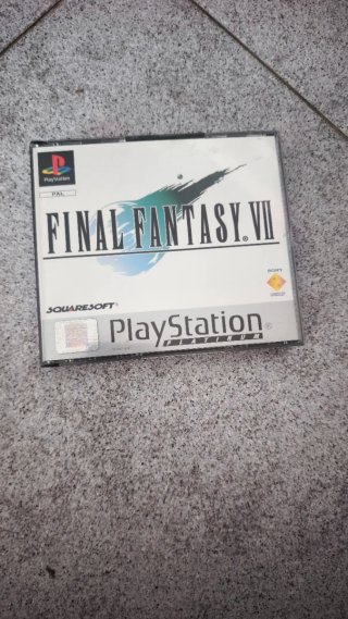 PS1 SLIM + Final Fantasy VII Platinum