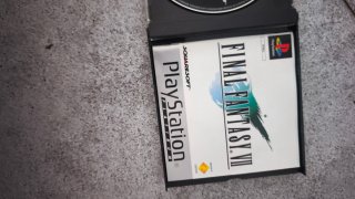 PS1 SLIM + Final Fantasy VII Platinum